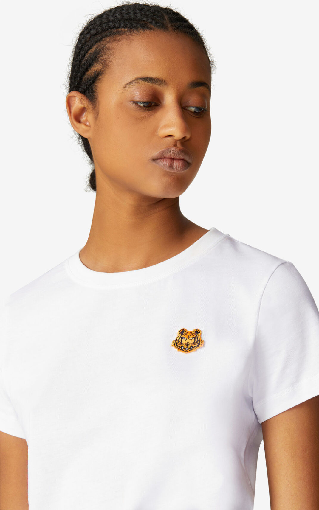 Camisetas Kenzo Tiger Crest Mujer Blancas - SKU.6736990